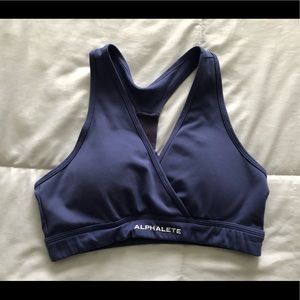 Alphalete sports bra in comet